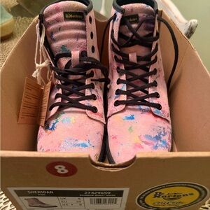 Dr. Martens Multicolor Artistic Boots